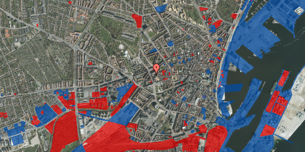 Jordforureningskort på Vester Allé 24A, 4. tv, 8000 Aarhus C