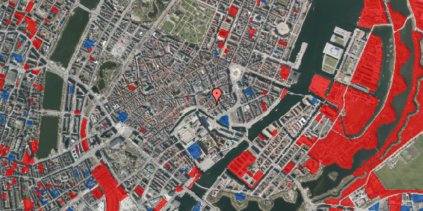 Jordforureningskort på Admiralgade 21, 1066 København K