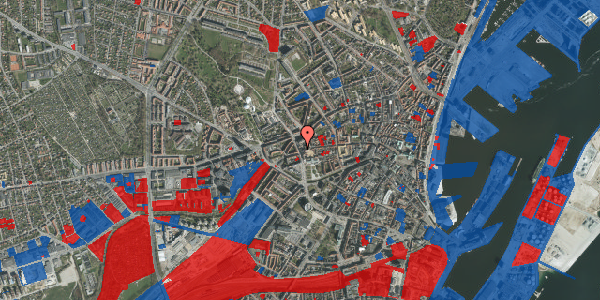 Jordforureningskort på Vester Allé 22, 1. 4, 8000 Aarhus C