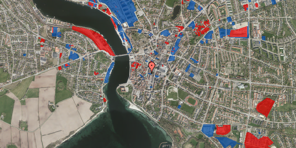 Jordforureningskort på Rådhustorvet 11, 6400 Sønderborg