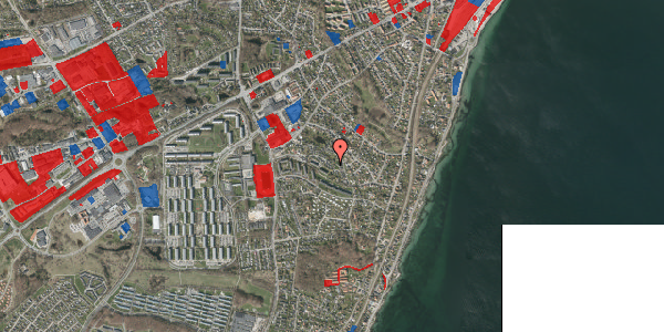 Jordforureningskort på Horsensvej 32A, 3000 Helsingør