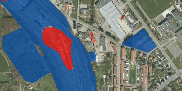 Jordforureningskort på Nyropsvej 105, 7000 Fredericia