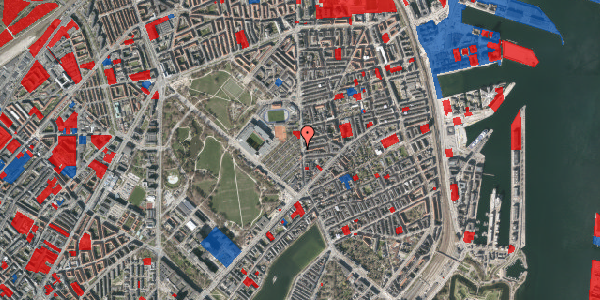 Jordforureningskort på Østerbrogade 55B, 1. , 2100 København Ø