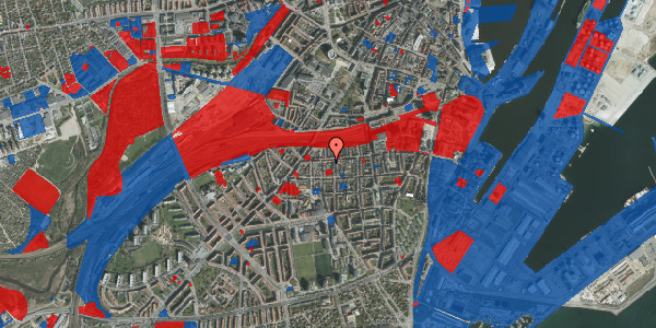 Jordforureningskort på Jægergårdsgade 38M, st. , 8000 Aarhus C