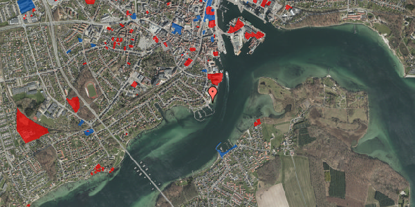 Jordforureningskort på Færgevej 23, 5700 Svendborg