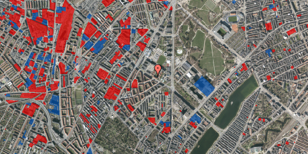 Jordforureningskort på Tagensvej 18B, 2200 København N