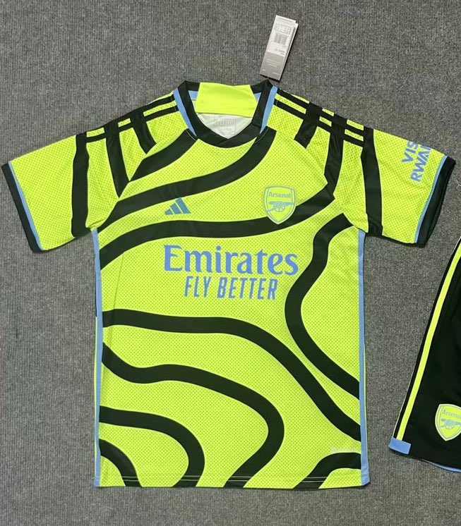 sokapro-Arsenal Electrifies Fans with Neon-Themed Away Kit for the Upcoming Season