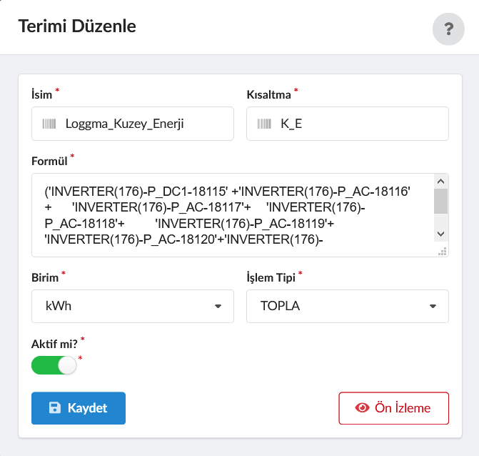 Solarify Terimler