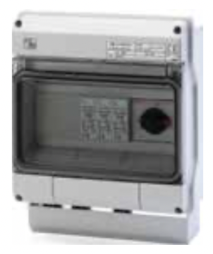 Cabur - Quadri Elettrici - ISB0101CA10 Quadro DC 1 IN 1 OUT 1000V