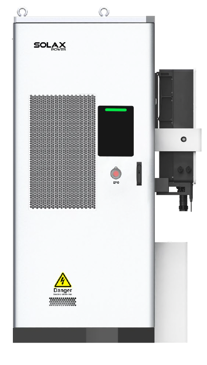 Solax Power - Batterie - Aelio hybrid energy storage cabinet, 1600 kg, 1280 mm x 1150 mm x 2300 mm, inverter power 65 kW, capacity 100 kWh