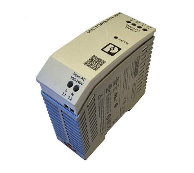 SMA - Inverter - Alimentatore SMA per data manager - montaggio su guida DIN - ingresso: 100-240V, uscita 24VCC /2.5 A