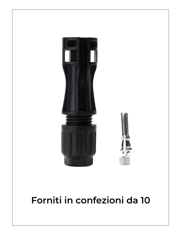 Cabur - Accessori - Connettore Volante 4-6mm Maschio