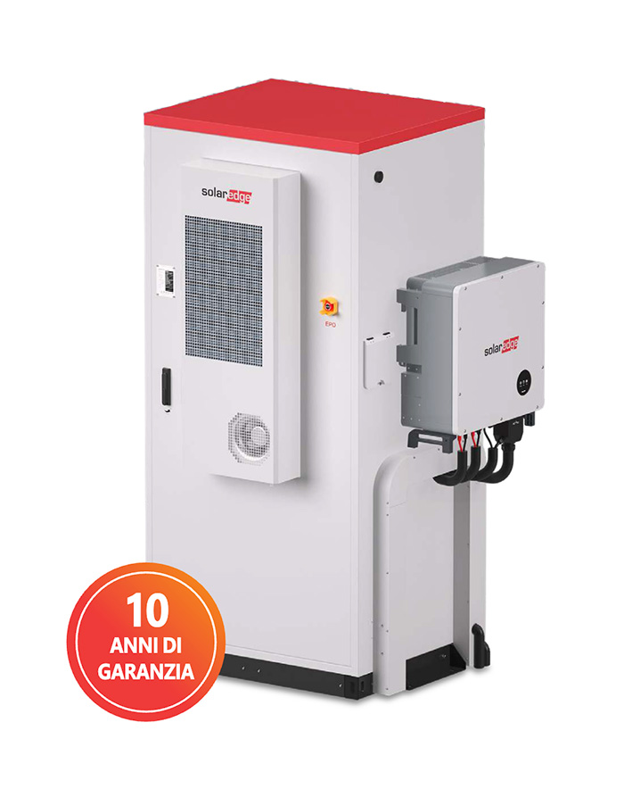 Solaredge - Batterie - Cabinet Solaredge per sistemi C&I, LFP, IP54, 10 anni di garanzia