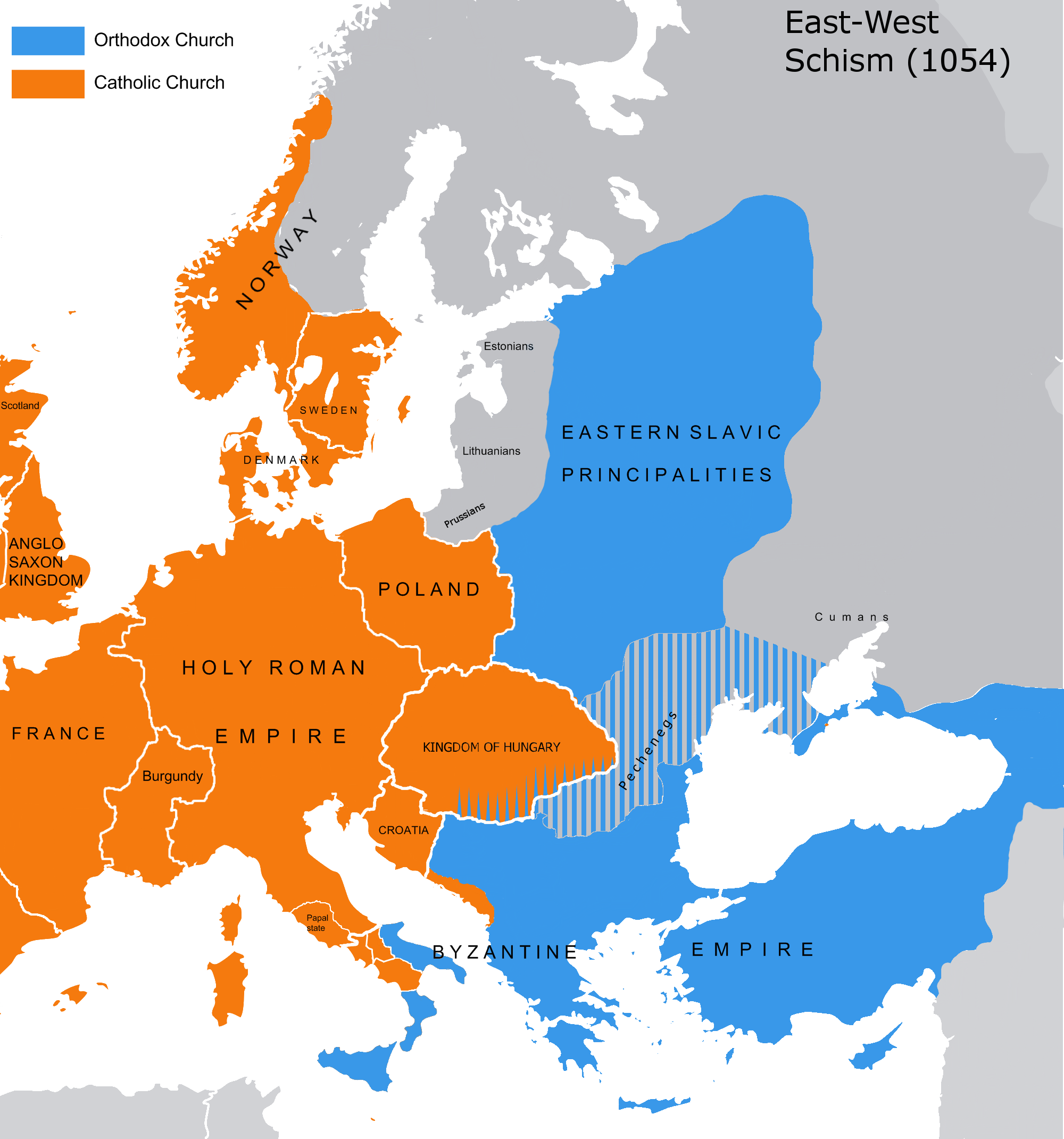 The Great Schism of 1054: How East and West Divided