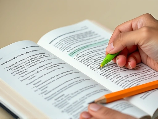 한 손이 열린 주식 투자 책의 핵심 내용을 강조하며 페이지를 넘기고 있습니다.