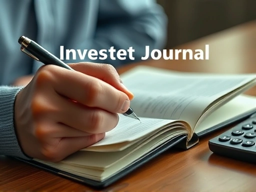 두 손으로 펜을 쥐고 노트에 무언가를 열심히 적는 모습