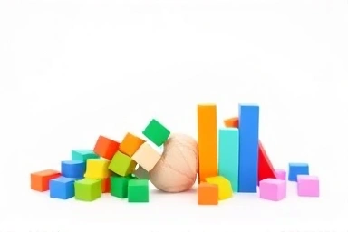 투자 포트폴리오의 균형을 상징하는 시각적 표현.