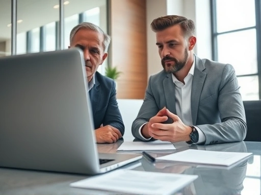 전문가와 함께하는 상담 장면