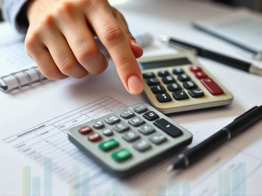 투자 수익률을 직접 계산하고 분석하는 과정의 중요성을 강조하는 클로즈업 이미지