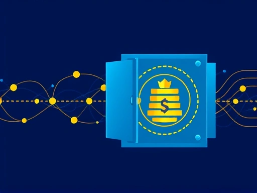 JP모건의 암호화폐 커스터디 서비스를 상징하는 이미지