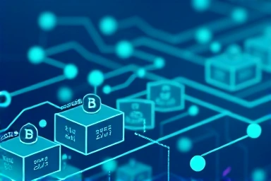 블록체인 네트워크에서 트랜잭션이 블록에 기록되는 과정을 보여주는 이미지