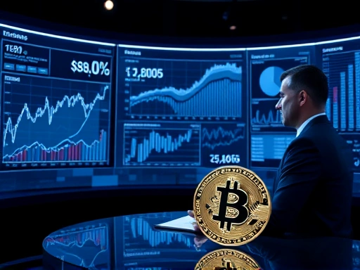 GBTC 투자를 고려하는 투자자를 위한 분석적인 스타일의 이미지