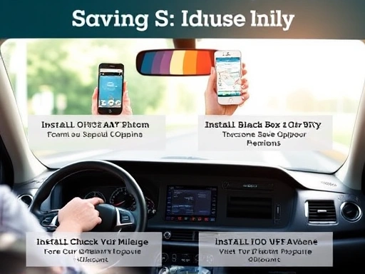 다양한 자동차 보험 할인 혜택을 보여주는 이미지