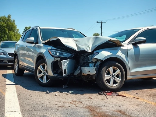 사고 현장을 전체적으로 보여주는 이미지
