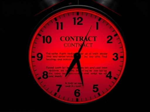 보험료 연체로 인한 계약 해지 위기를 강조하는 이미지