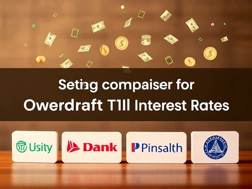 마이너스 통장 금리 비교를 강조하는 이미지