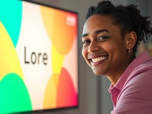 밝은 색감의 화면은 희망과 긍정적인 분위기