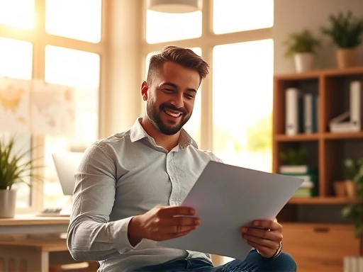 밝은 햇살이 비치는 따뜻한 분위기