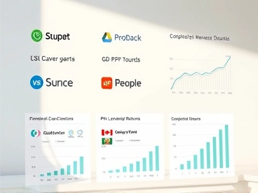 {P2P 대출 플랫폼 투자를 고려하는 투자자에게 유용한 정보를 제공하는 블로그 글의 주요 장면