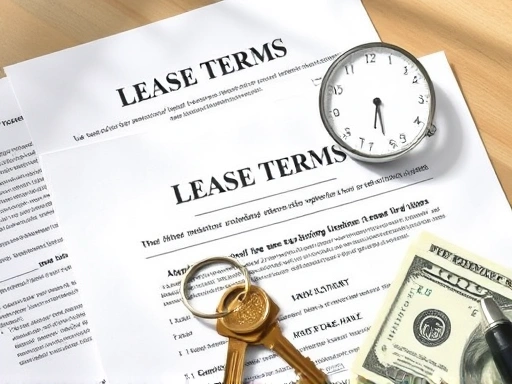 다양한 전세 계약 조건을 나타내는 이미지