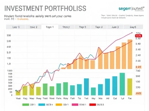 투자 포트폴리오 분석 차트를 보여주는 이미지