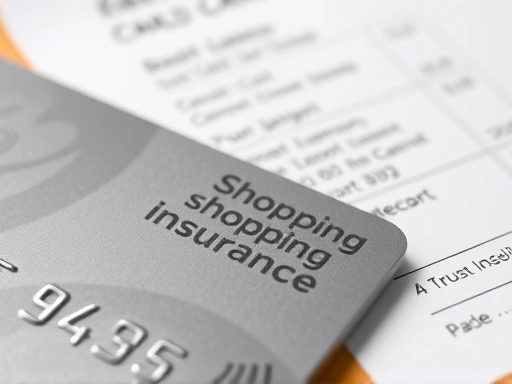 신용카드와 영수증이 클로즈업된 이미지