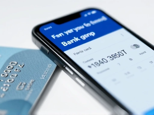 신용카드와 스마트폰을 함께 촬영한 클로즈업 사진.