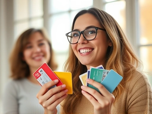 신용카드, 문제 해결, 희망찬 분위기