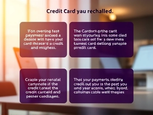 신용카드 결제 취소의 주요 순간을 보여주는 생생한 장면