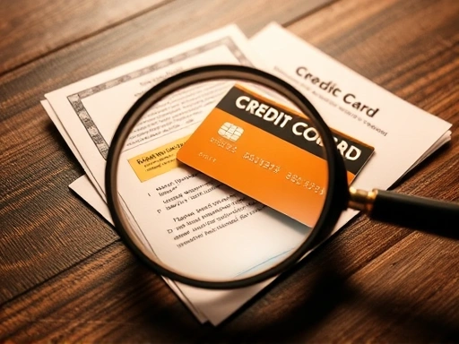 신용카드 발급 심사 과정을 상징하는 이미지