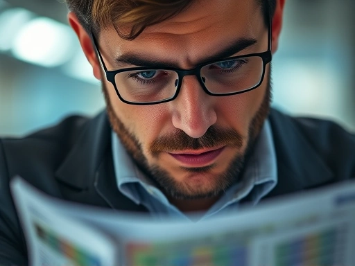 펀드 정보를 확인하는 투자자의 모습