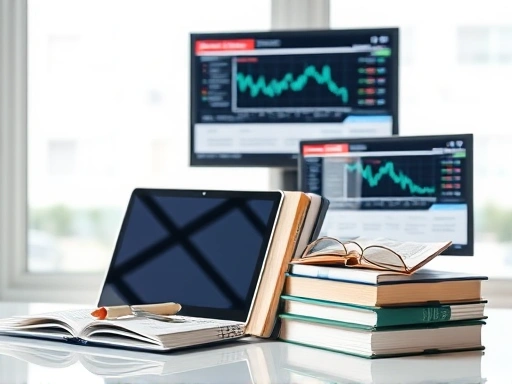 다양한 소스에서 투자 정보를 수집하는 모습