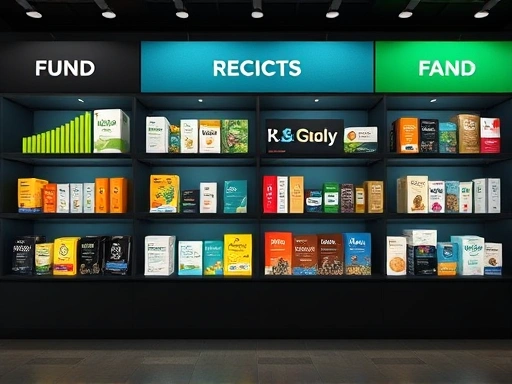 다양한 펀드 상품이 나열된 이미지