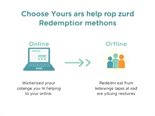 펀드 환매 방법 선택을 돕는 이미지