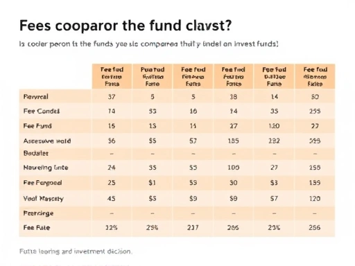 펀드 투자 설명서와 강조된 펜을 클로즈업하여 보여주는 이미지