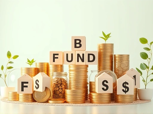 다양한 펀드 투자 옵션을 보여주는 이미지