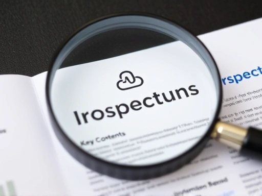 돋보기로 펀드 투자 설명서의 핵심 내용을 자세히 살펴보는 모습