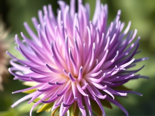 약병과 함께 밀크씨슬 보충제를 클로즈업 촬영, 세부 사항과 질감을 강조하는 부드럽고 초점을 맞춘 조명.