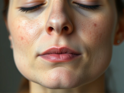 스트레스 관리 기술을 통해 편안함을 얻는 사람의 클로즈업.