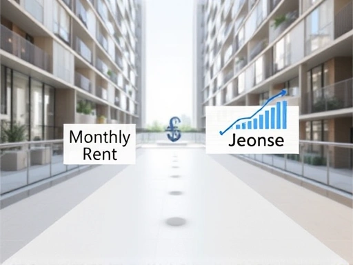 A conceptual image showing two paths, one labeled 